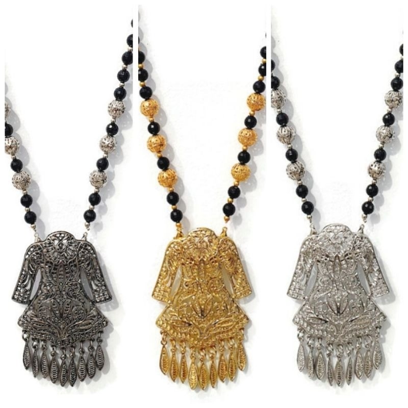 PROMO Kalung Bros Kebaya Kutubaru/Kalung Etnik/Kalung Bros baju/Kalung Impor Mewah