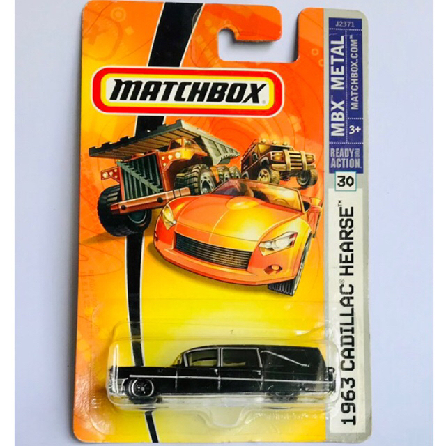 MATCHBOX - 63 CADILLAC HEARSE  Blck