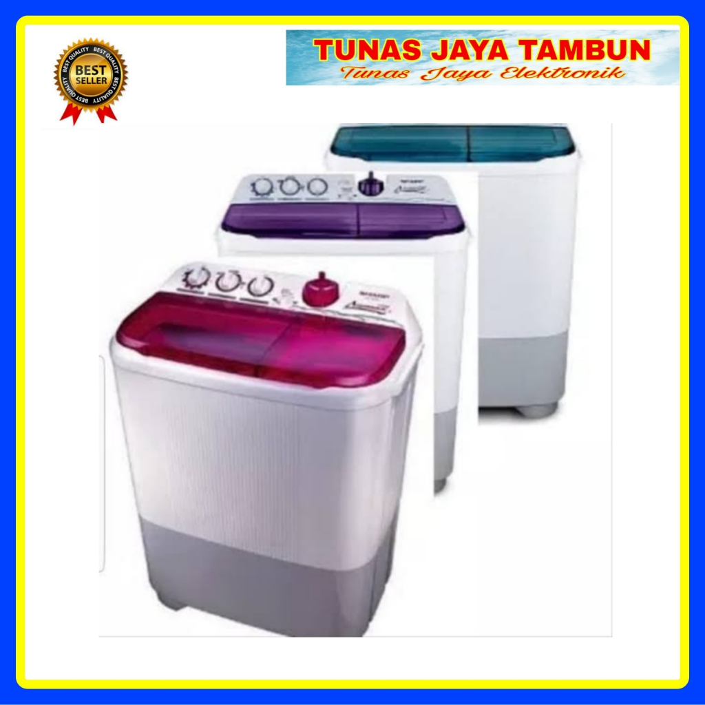 MESIN CUCI SHARP 95 CR / MESIN CUCI SHARP EST 95CR / MESIN CUCI SHARP 9.5 KG