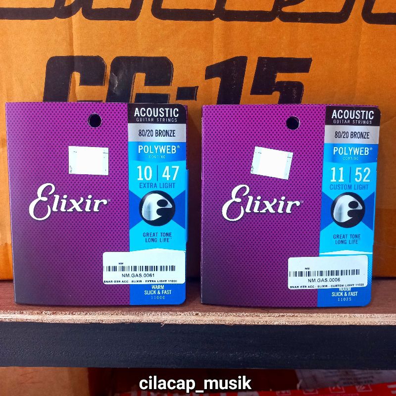 ELIXIR POLYWEB SENAR GITAR AKUSTIK ELIXIR ORIGINAL