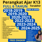 

RPP 6 TAHUN TERAKHIR PERANGKAT AJAR SD KELAS 1-6 dari 2018-2025 K13 DAN KURMER