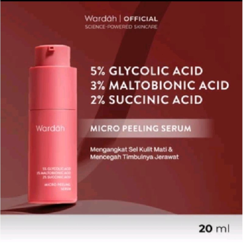 Micro Peeling Serum Wardah