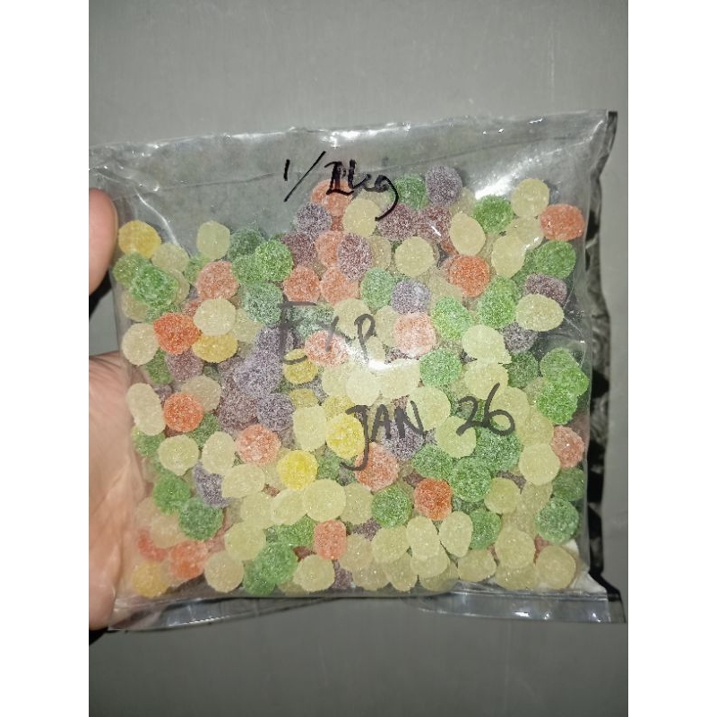 

Permen Fruity / Aneka Rasa Buah Harga Murah Kemasan 1/2Kg