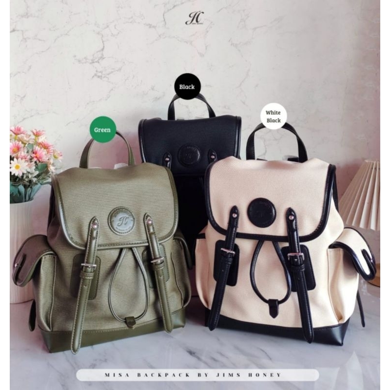 MISA BAG BY JIMSHONEY TAS RANSEL JIMSHONEY TAS RANSEL CEWEK TAS KEKINIAN TAS RANSEL KEREN TAS RANSEL