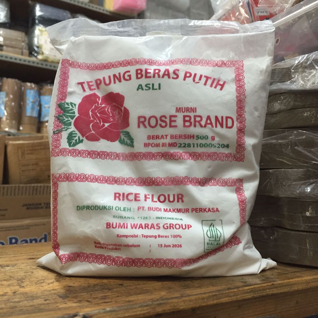 

Tepung Beras Rose Brand 500gram