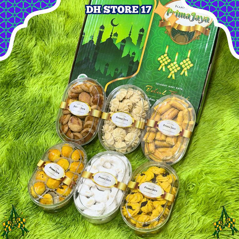 

Prima Jaya Oval – Paket Kue Kering Lebaran Premium 1.5 kg – Nastar, Kastengel, Putri Salju – Hampers Halal BPOM – Parsel Kue Elegan Tahan Lama
