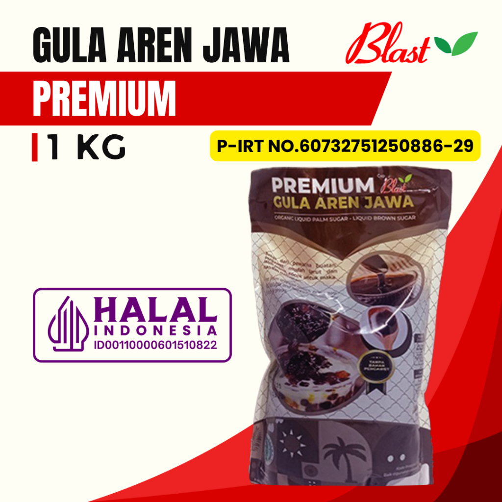 

Gula Aren Cair Premium 1 KG / Gula Jawa Aren Premium 1 Kg / Brown Sugar Liquid