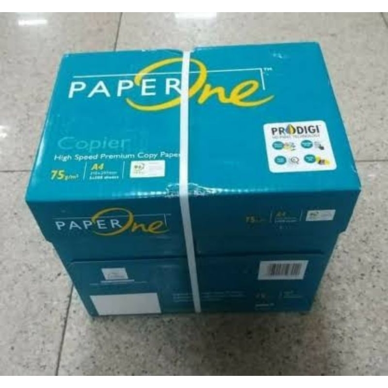 Kertas Hvs A4 75 gr Paperone 1 dus