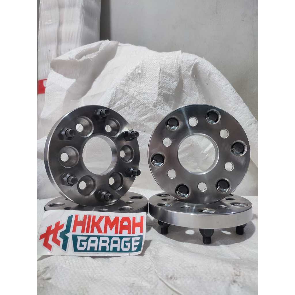Hikmah Garage Adaptor PCD 6x114 ke 6x139 – Custom Mobil Navara ke Velg Pajero, Material Berkualitas,