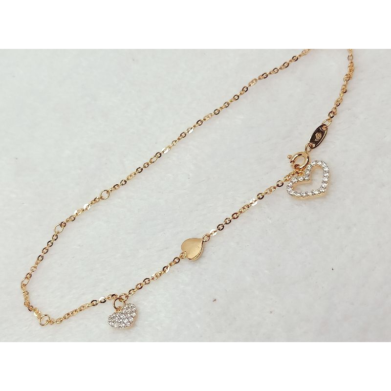 GELANG KAKI PLUS GELANG TANGAN KADAR 375-8K