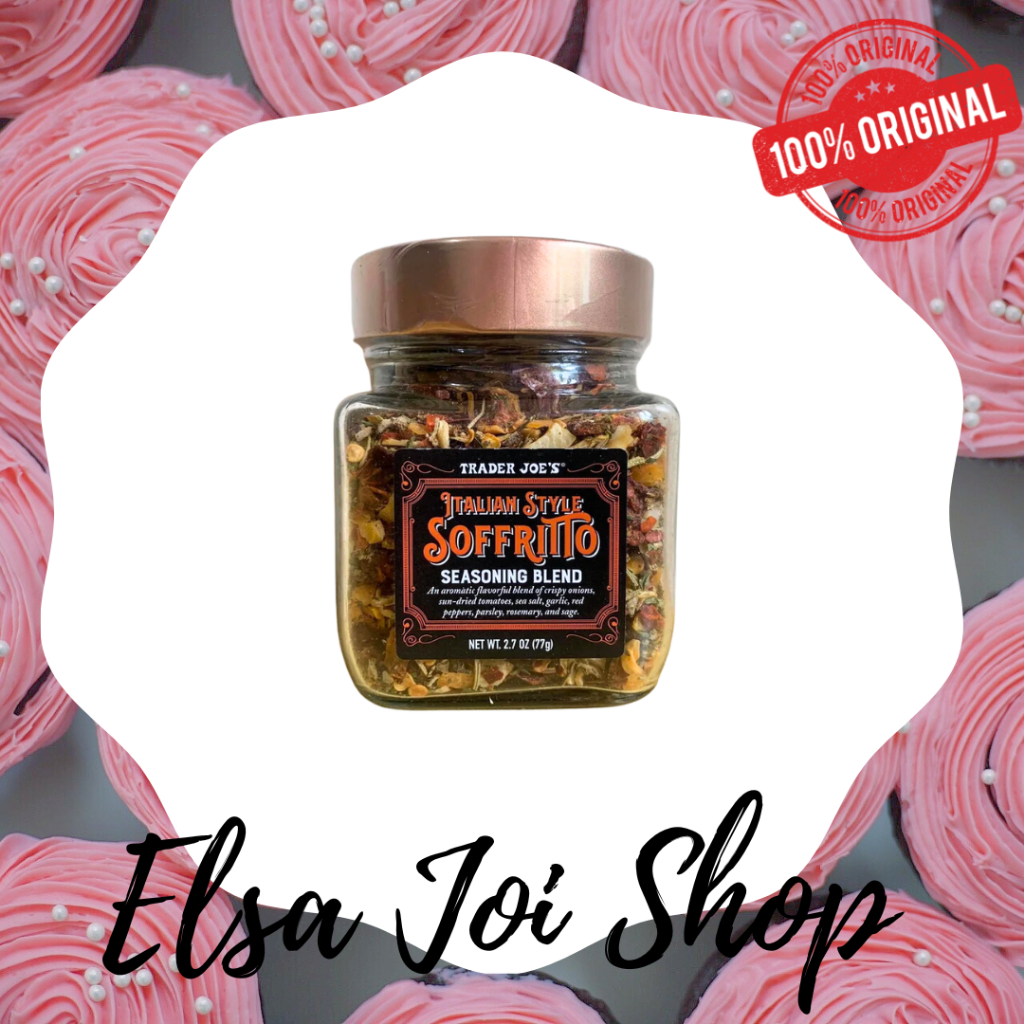 

ELSAJOISHOP - Trader Joe's Italian Style Soffritto Seasoning Blend - 77 Gr