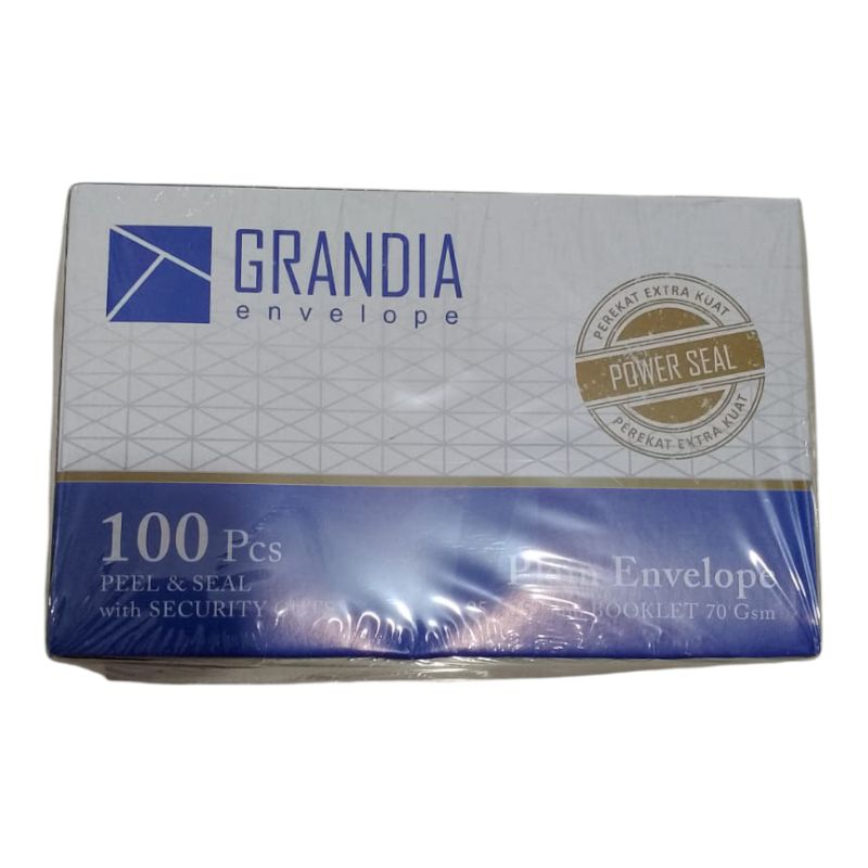 

Amplop grandia tanggung 95x152mm 1 slop isi 500 lbr
