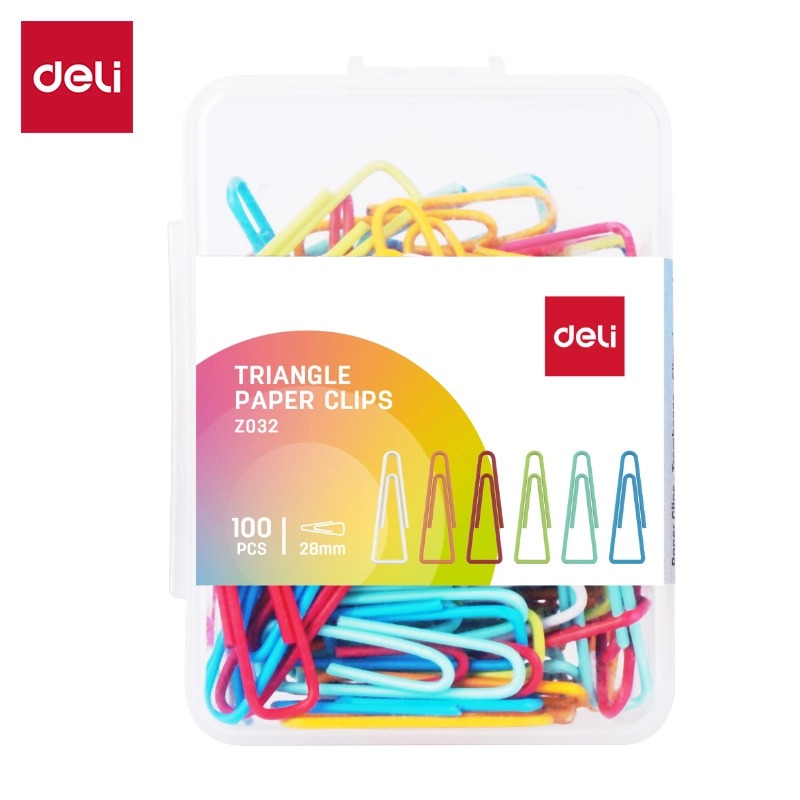 

DELI TRIANGLE PAPER CLIPS / KLIP KERTAS