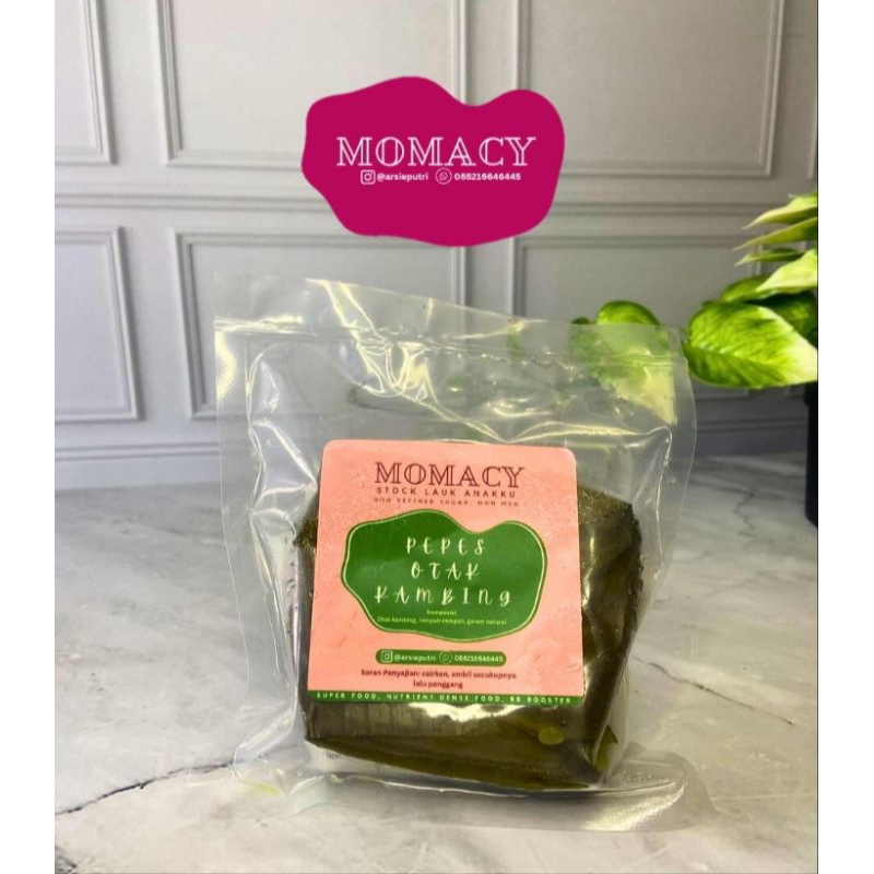 

Makanan MPASI Sehat Homemade by Momacy Pepes Otak Kambing