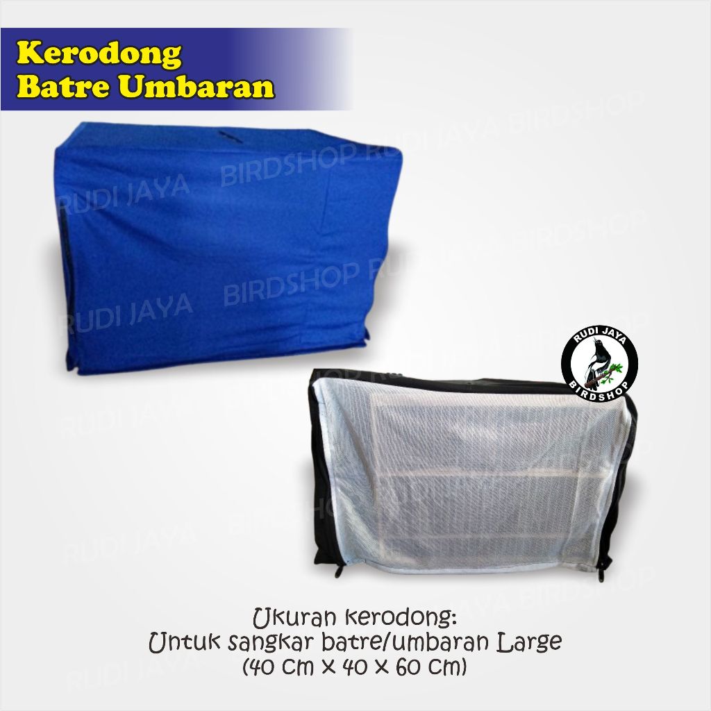 KRODONG UMBARAN SEMI TRANSPARAN PREMIUM TEBAL KERODONG SANGKAR KOTAK BATRE LOVEBIRD KANDANG UMBARAN