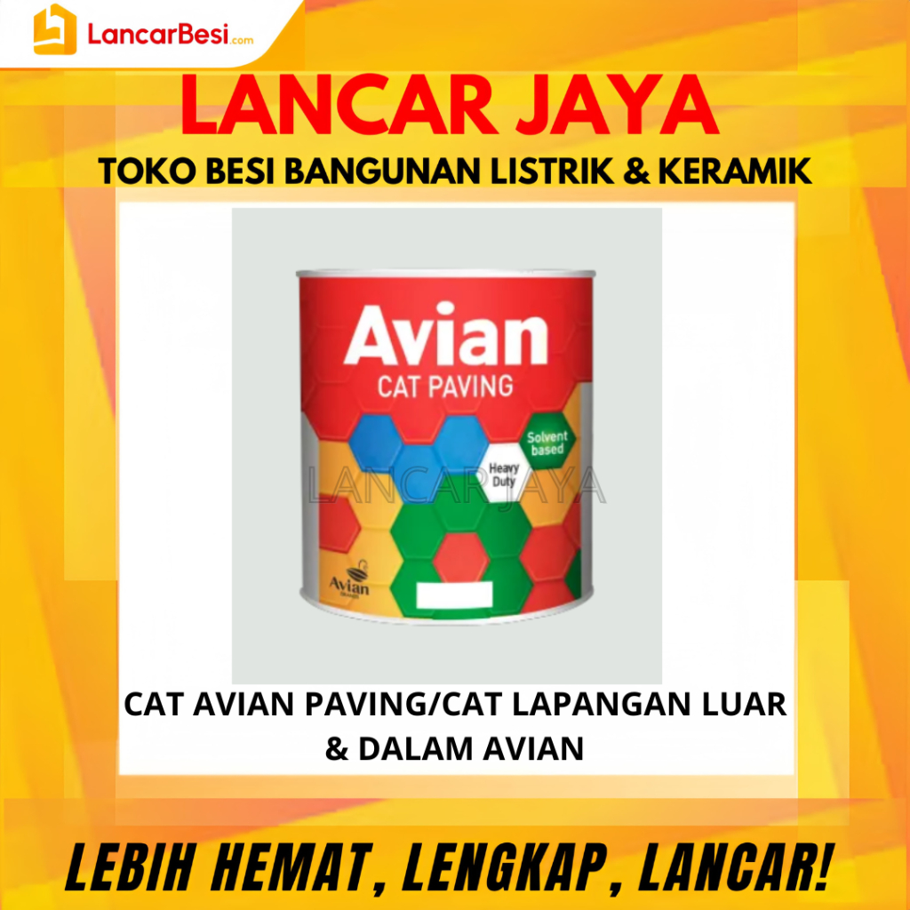 Cat Avian Paving/Cat Lapangan Luar & Dalam Avian Brands 25kg