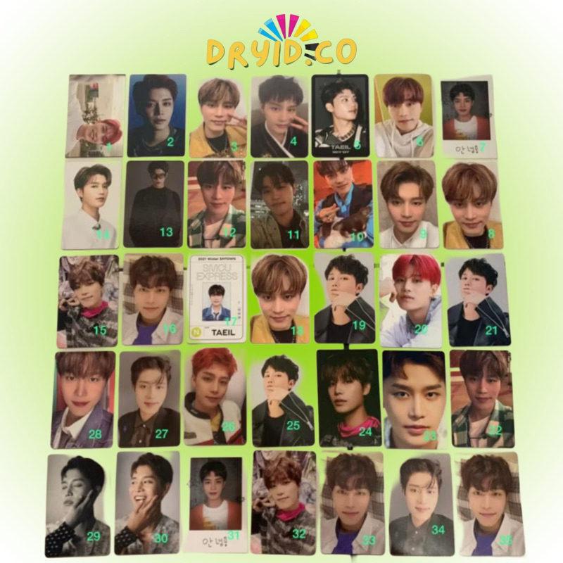 [OFFICIAL] PC MOON TAEIL OFFICIAL — JUAL BU TAEIL NCT U NCT 127 POCA PHOTOCARD NCIT READY INA OFFICI