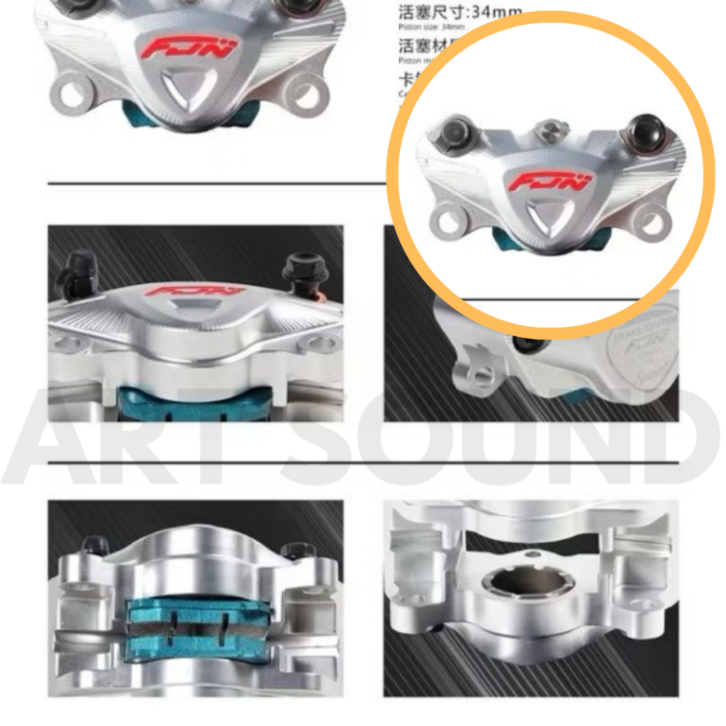 Kaliper FJN F16 2P 2 Piston Original Quality