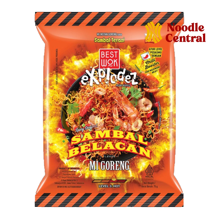 

Best Wok - Explodez Mie goreng sambal belacan terasi