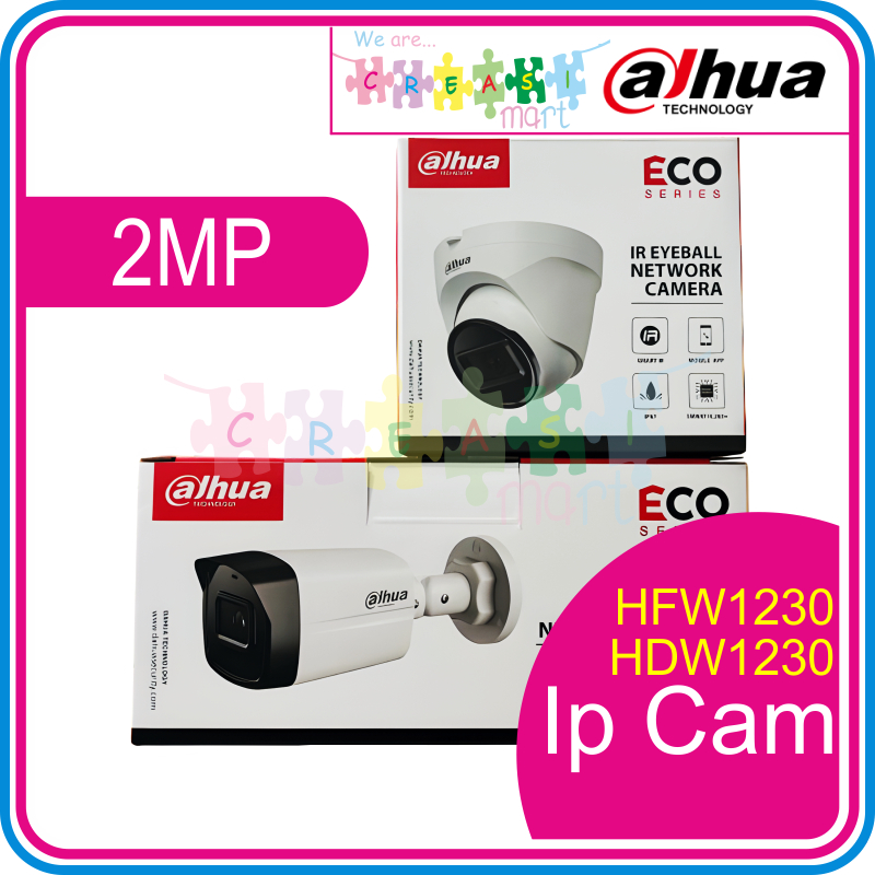 Dahua HFW1230 & HDW1230 Ip / Network Camera CCTV Kamera IP Tersedia Berbagai Varian