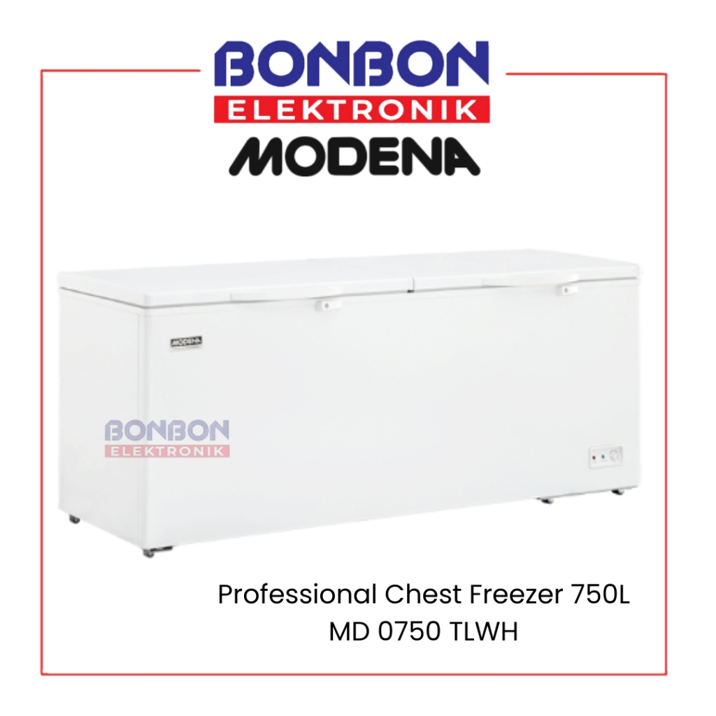 Modena Chest Freezer 750L MD 0750 TLWH / MD 0750 / MD0750TLWH Freezer Box 750 Liter