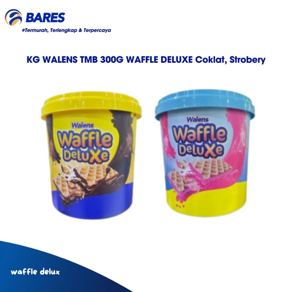 

Walens Waffel DELUXE COKLAT, STRAWBERRY 300gr