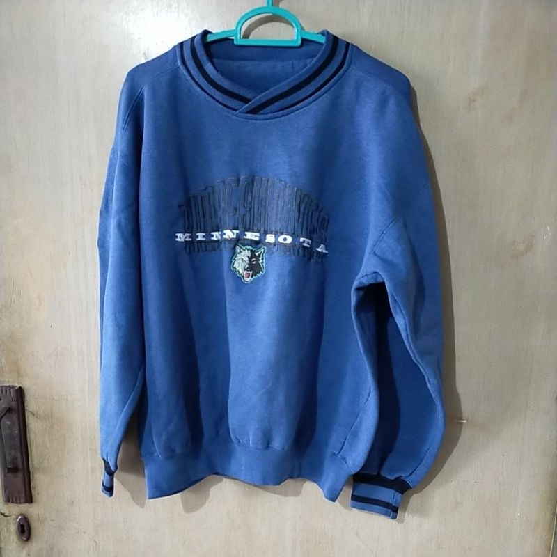 crewneck starter timberwolves minnesota
