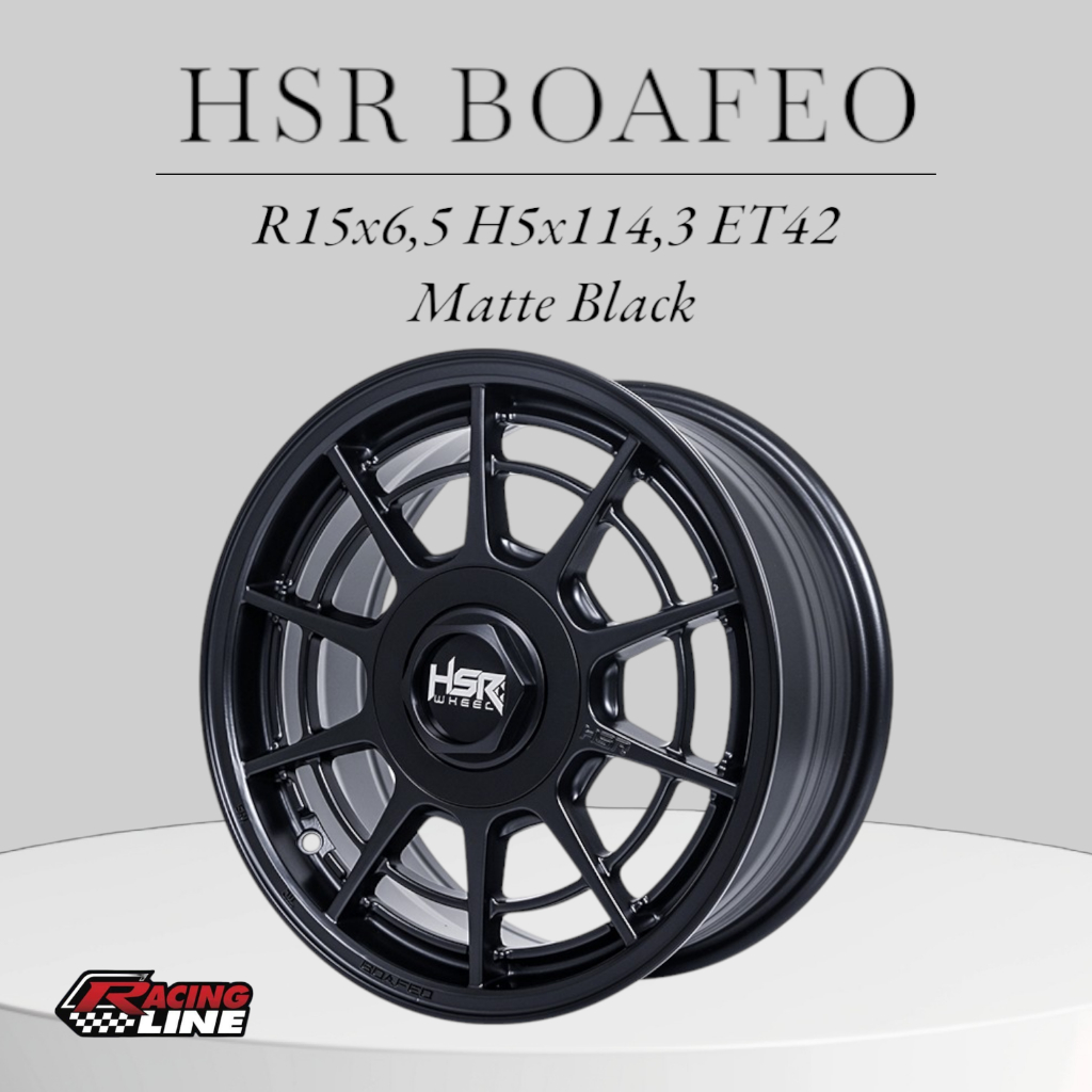 Velg Mobil Ertiga Ring 15 Lebar 6,5 HSR BOAFEO R15