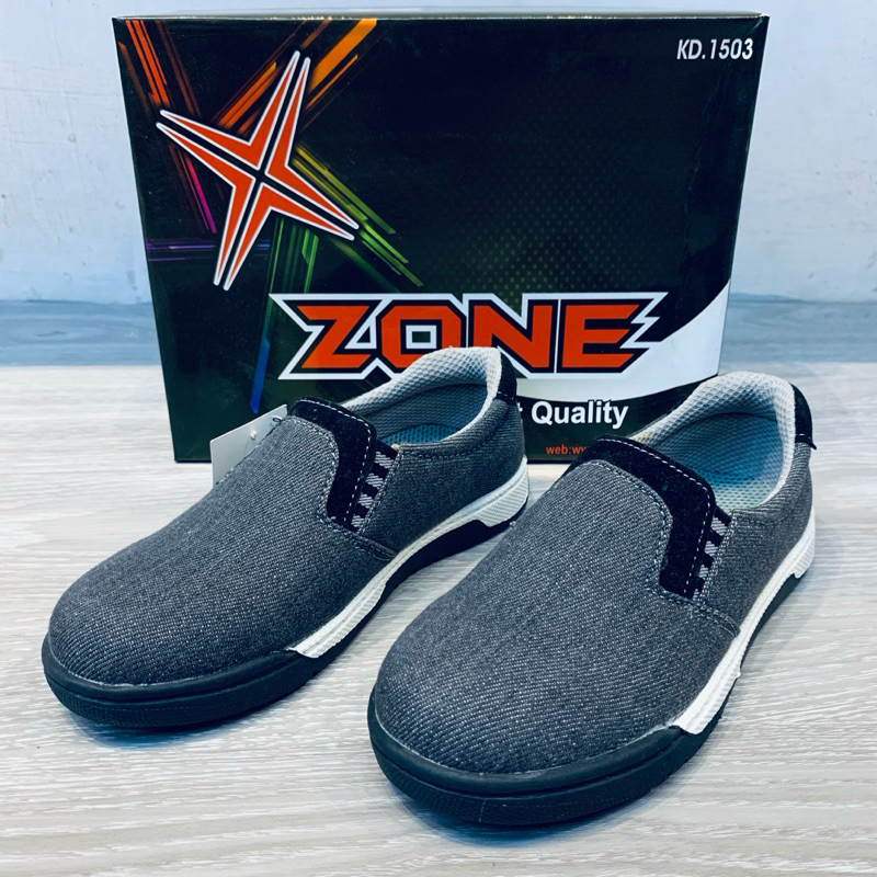 X-Zone Kids - Sepatu Slip-On Casual Anak Laki-laki / Anak Cowok | PMG-4406