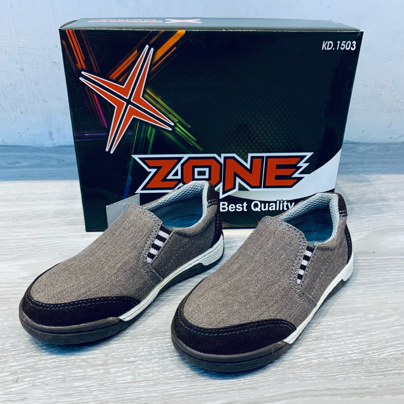X-Zone Kids - Sepatu Slip-On Casual Anak Laki-laki / Anak Cowok | PMG-4401