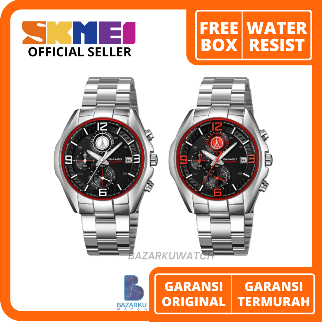 Jam Tangan Pria Skmei 9346 Jam Tangan Skmei Jam Tangan Rantai Skmei Jam Tangan Cowok Skmei Jam SKMEI