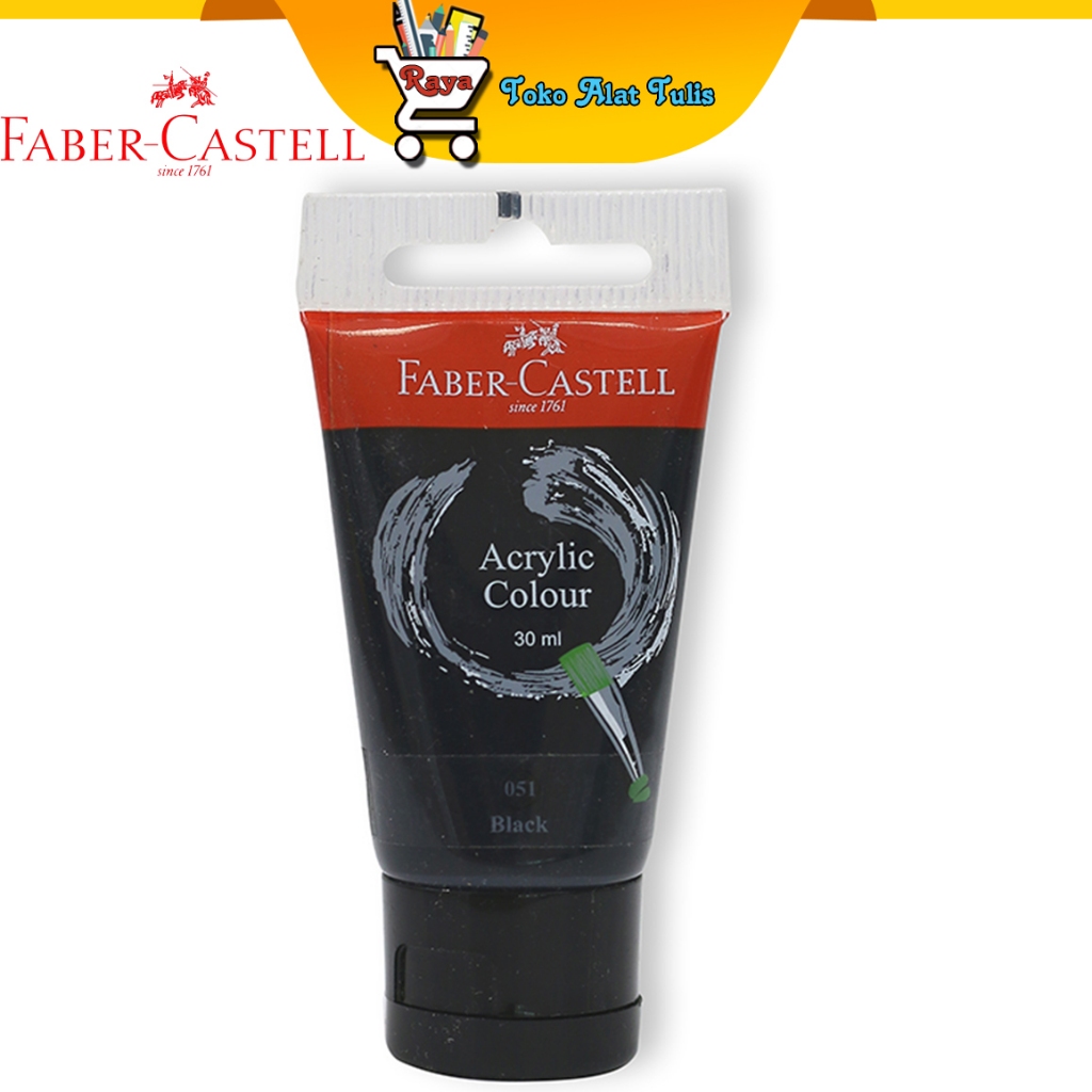 

Faber Castell Acrylic Colour 30ml Black 183099