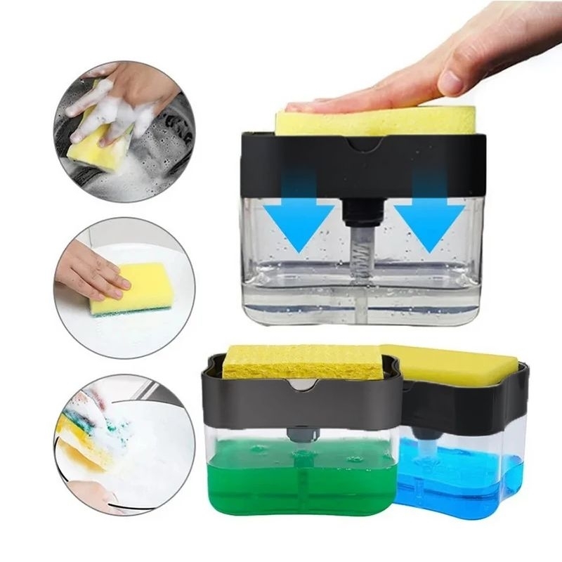 Tempat sabun cuci piring / dispenser sabun cuci piring / wadah sabun cuci piring