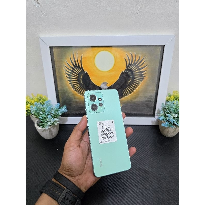 Xiaomi Redmi Note 12 4G 8/128gb Hp Secon Bekas Resmi Mulus