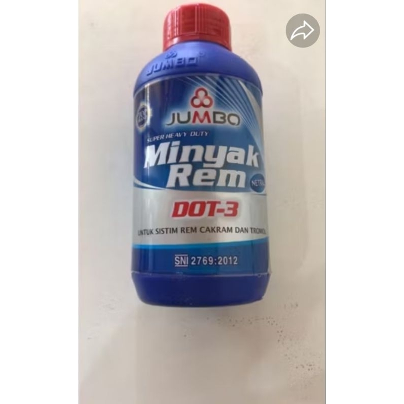 Minyak rem JUMBO 300ml Dot 3