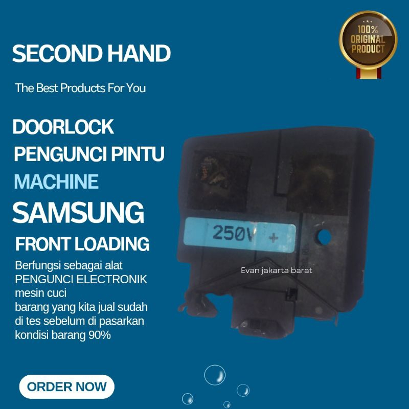 doorlock mesin cuci samsung front loading