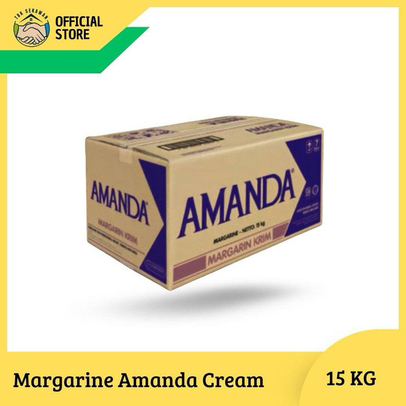 

AMANDA MARGARINE KRIM 15 KG / MARGARINE CREAM AMANDA GROSIR