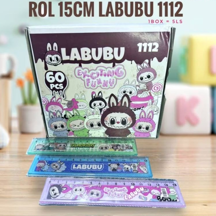 

Rol 15 CM LaBuBu 1112/Penggaris LaBuBu/Per Pcs