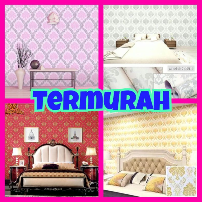Wallpaper Dinding Kamar Motif Batik Wallpaper Dinding Kamar Tidur Wallpaper Dinding Ruang Tamu Wallp
