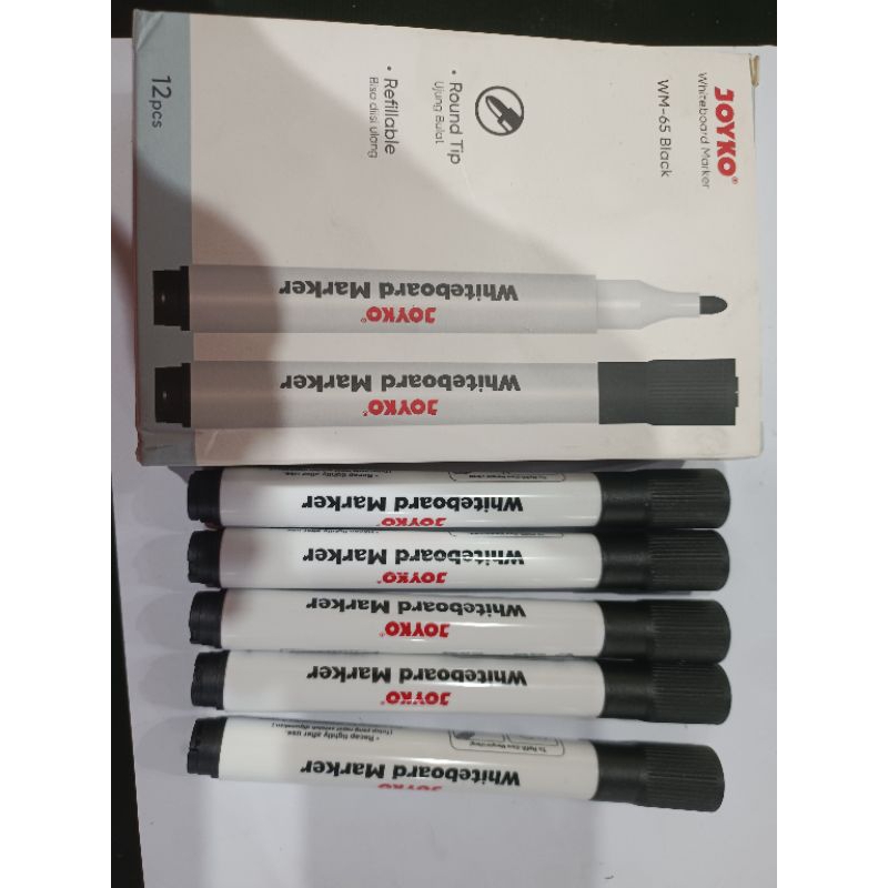 

spidol whiteboard joyko hitam wm-65