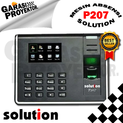 Solution P207 - Mesin Absensi Solution P207 - Fingerprint Solution P 207