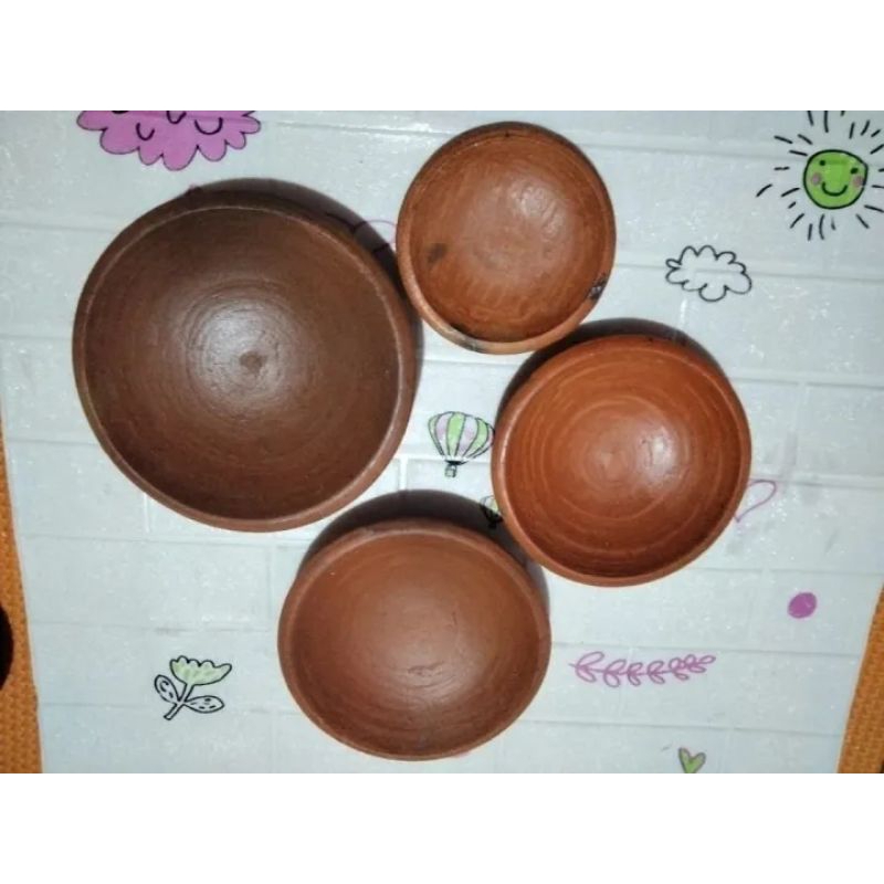 cobek 18 cm cobek sambalbakar cowet tanah liat merah