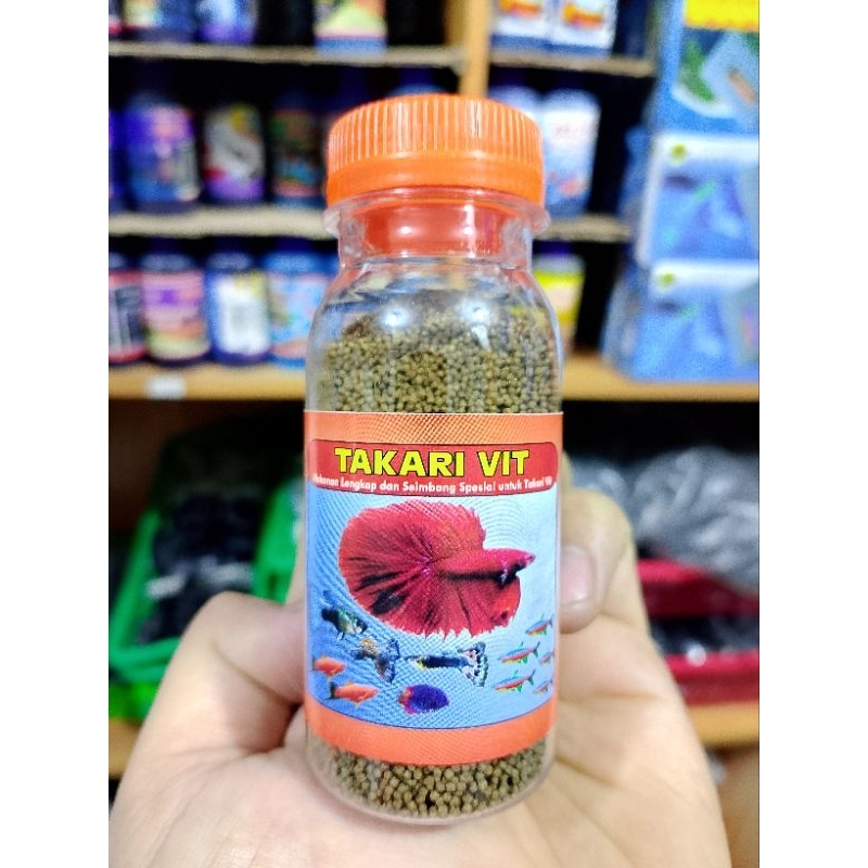 PAKAN IKAN // TAKARI VIT // 50 GRAM
