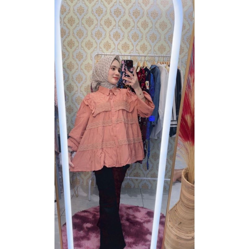 Lafreya blouse import premium