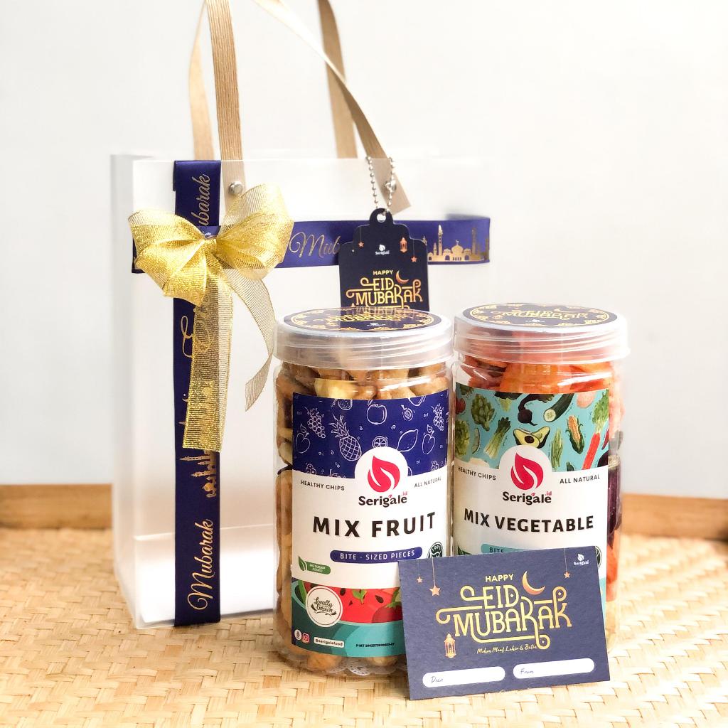 

Paket RAYA Special Hampers Idul Fitri Serigale.id Paket Keripik Mix Buah Sayur Premium