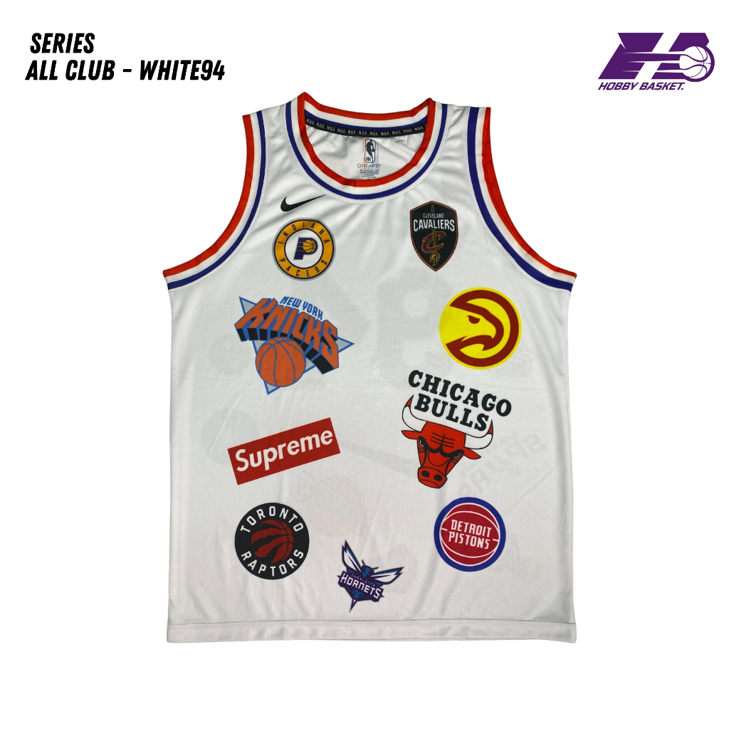 JERSEY BASKET SUPREME 94 WHITE