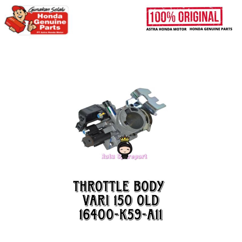 Throttle Body Honda Vario 150 Old Original - 16400K59A11 - THROTTLE BODY VARIO 150 OLD - TROTOL BODY