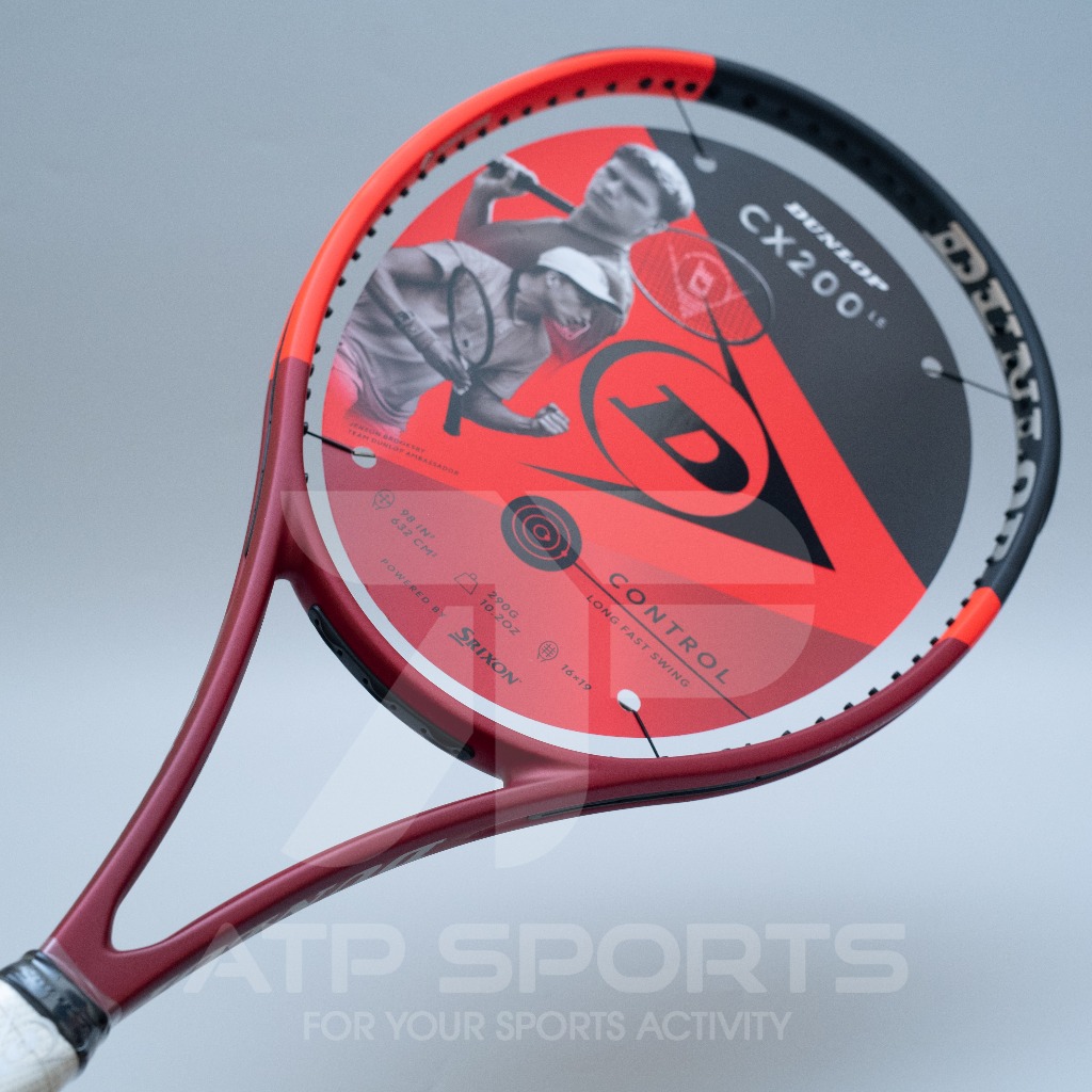 Raket Tenis Tennis Racket Dunlop CX 200 LS 290 Gram 290Gram