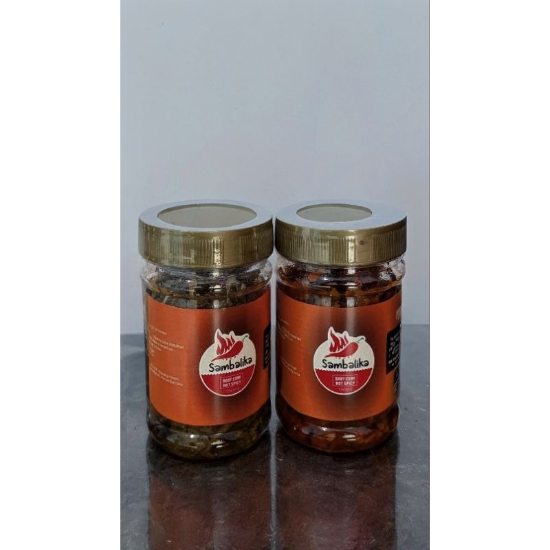 

sambalika sambal babycumi pedas nampol /150gr