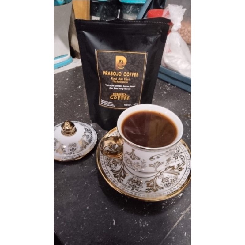 

Prasojo Coffee Bubuk kopi 100% Premium Coffee 100 gram